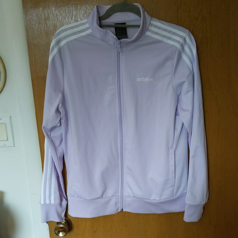 Adidas - Women's - Lavender Track Jacket - Size L